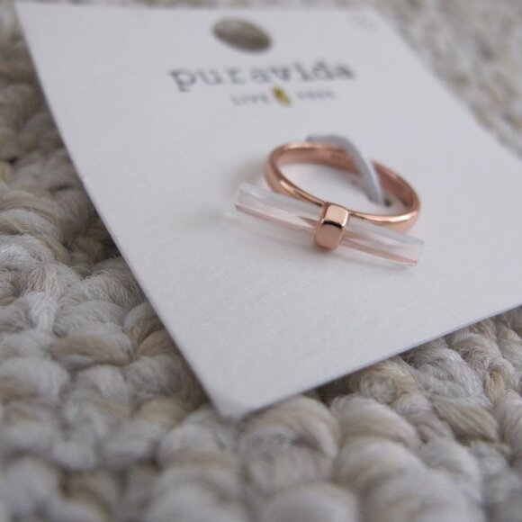 New - Pura Vida Luna Quartz Ring - Picture 3 of 7